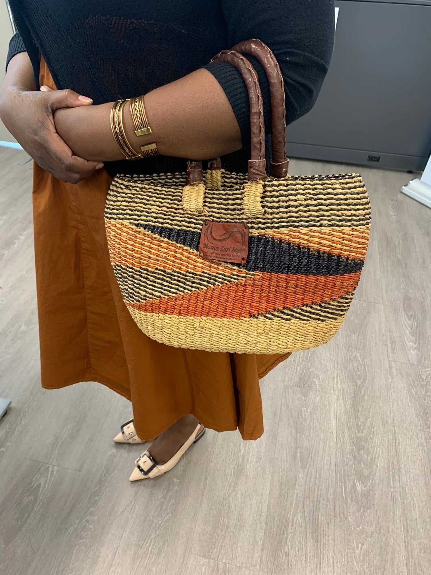 Mama Zuri Style Girlfriend gift idea basket bag