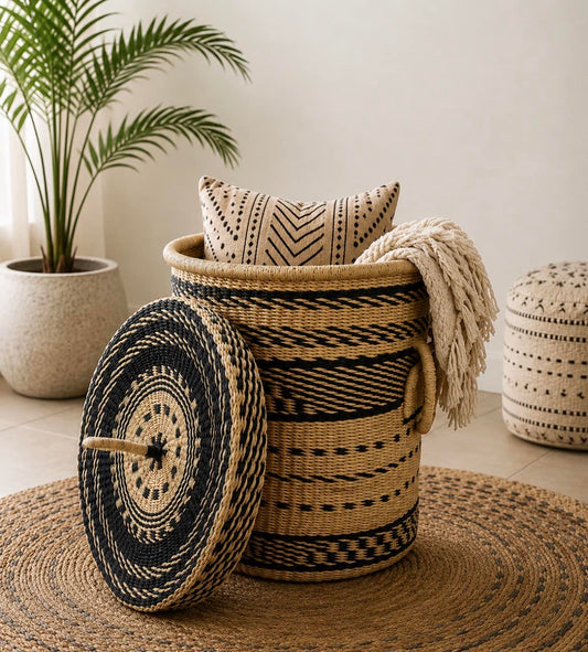 How Bolga baskets Are Made