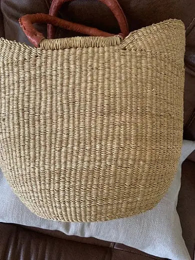 Mama Zuri Style Bolga Baskets african best selling straw basket 2023