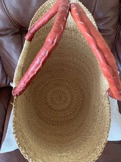 Mama Zuri Style Bolga Baskets african best selling straw basket 2023