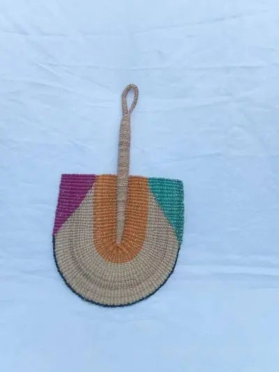 Mama Zuri Style wall hanging baskets African wall hanging fans decor
