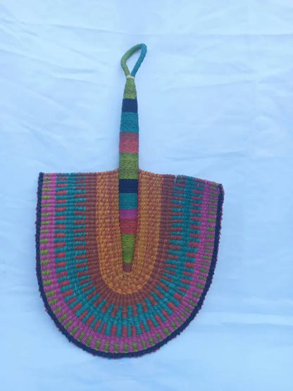 Mama Zuri Style wall hanging baskets African wall hanging fans decor