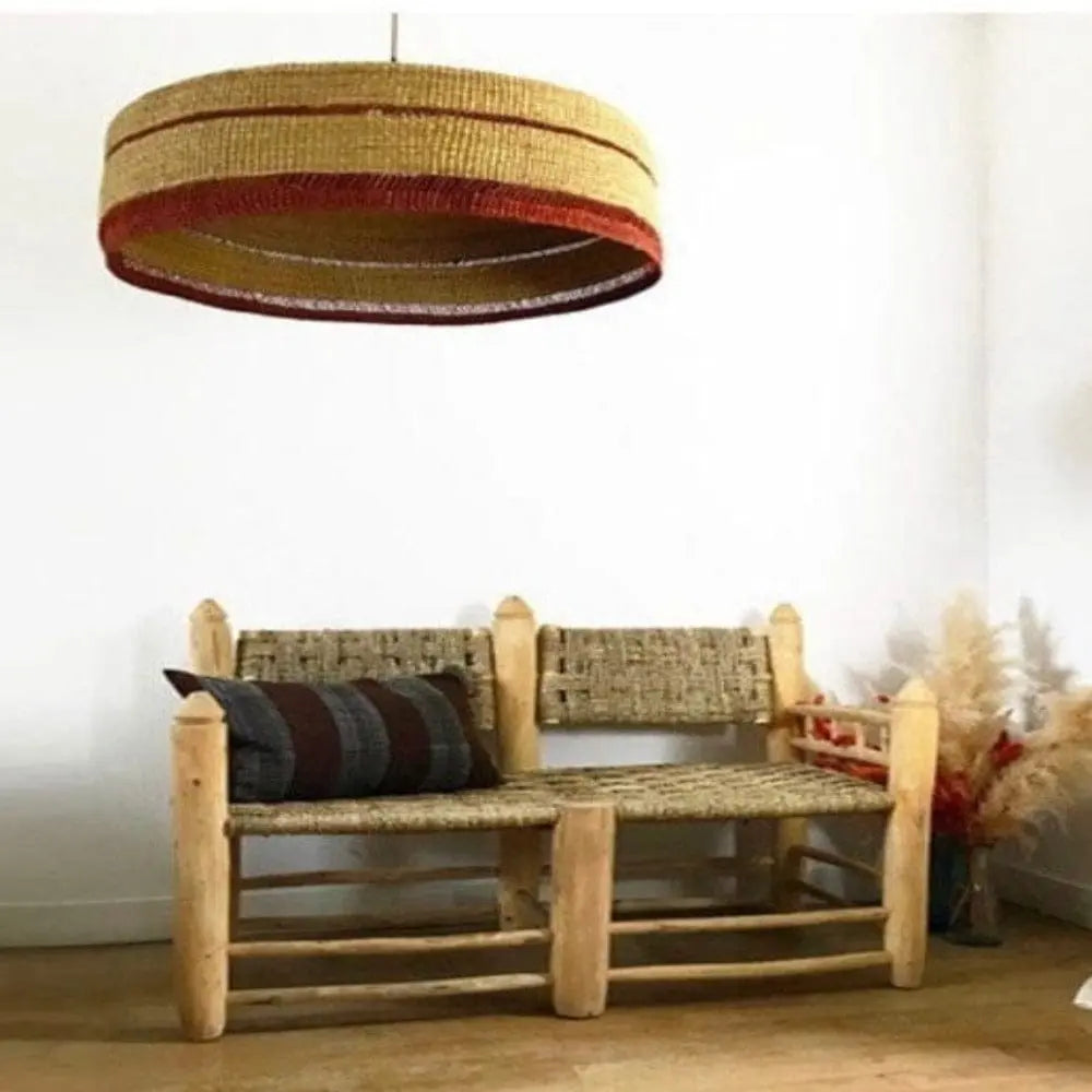 Mama Zuri Style Pendant Lighting Beautiful Pendant Straw lampshade
