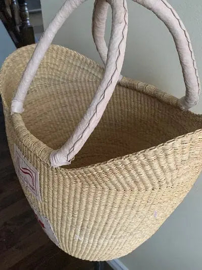 Mama Zuri Style Handbags Best African Rattan Basket Bag