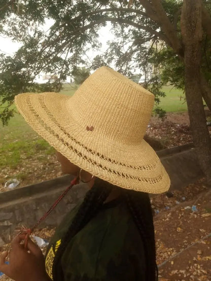 Mama Zuri Style Best handmade rustic woven straw hat for summer 2022