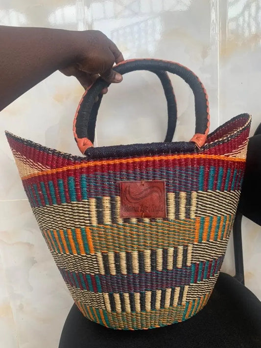 Mama Zuri Style Bolga Baskets Bolga Market Baskets for Beach