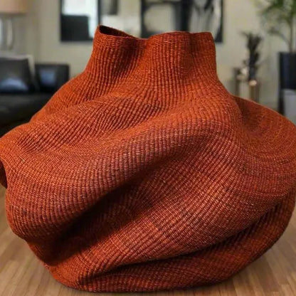 Mama Zuri Style Colorful Woven Decorative Baskets Pot Style