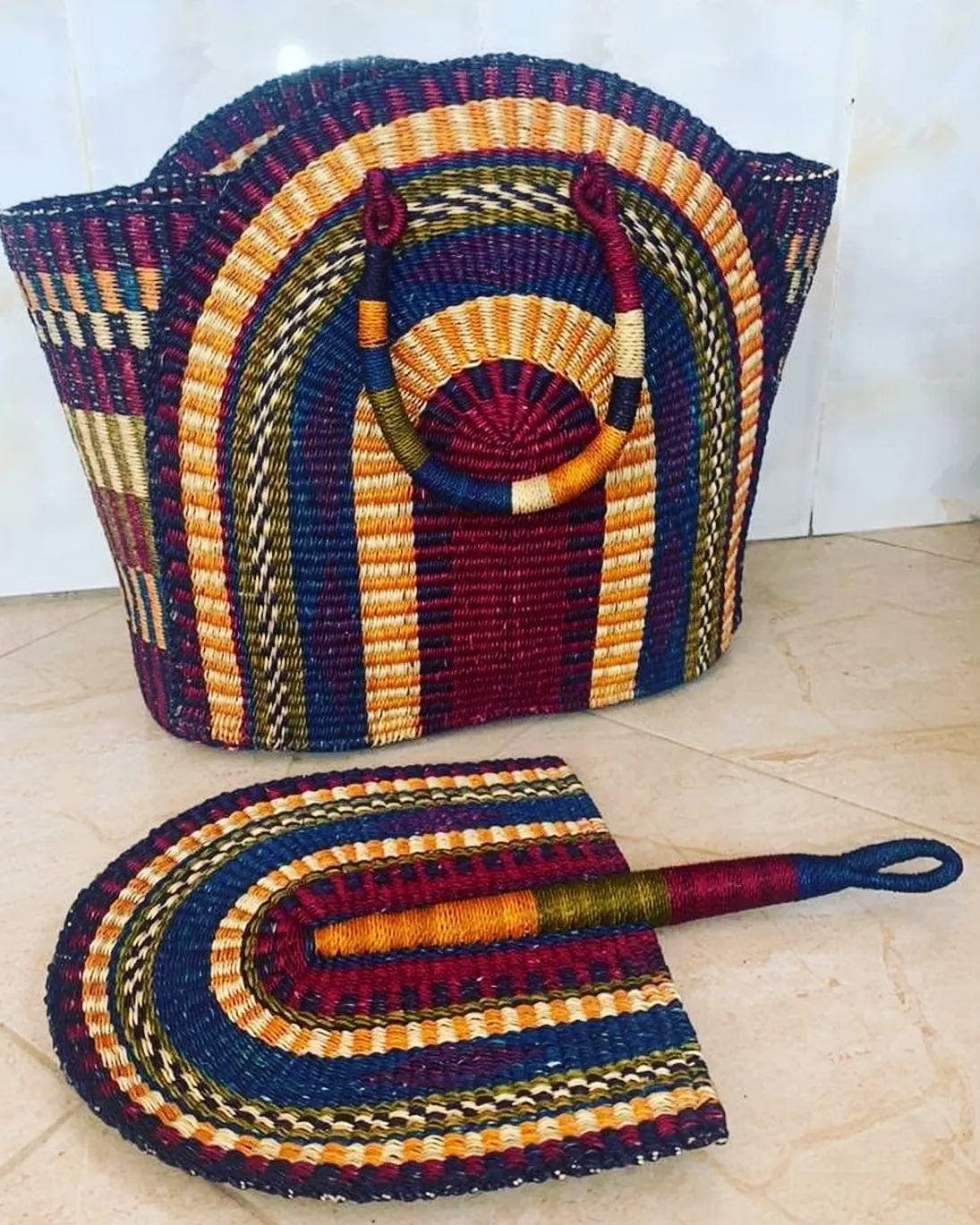 Mama Zuri Style Handmade Boho Baskets bag