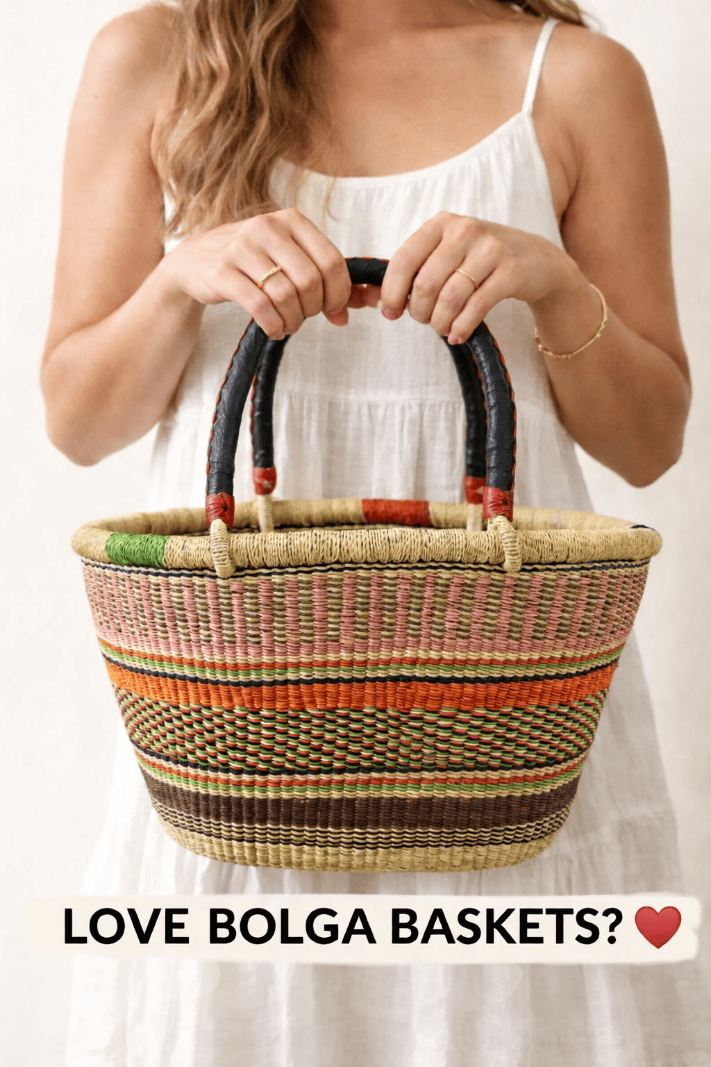 Mama Zuri Style Bolga Baskets Handwoven eco friendly african basket