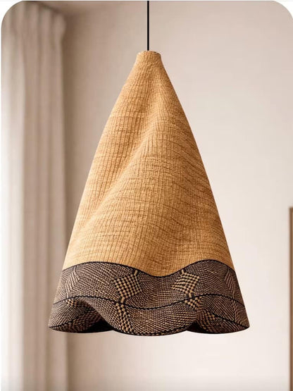 Mama Zuri Style Pendant Lighting 120 H cm 55 W cm 3 cm hole Large Pendant Handmade light for living room