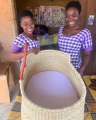 Mama Zuri Style Bolga Baby Baskets Mamazuri Rattan Baby Bassinet basket