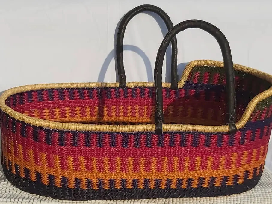 Mama Zuri Style Moses basket bassinet as premium baby shower gifts