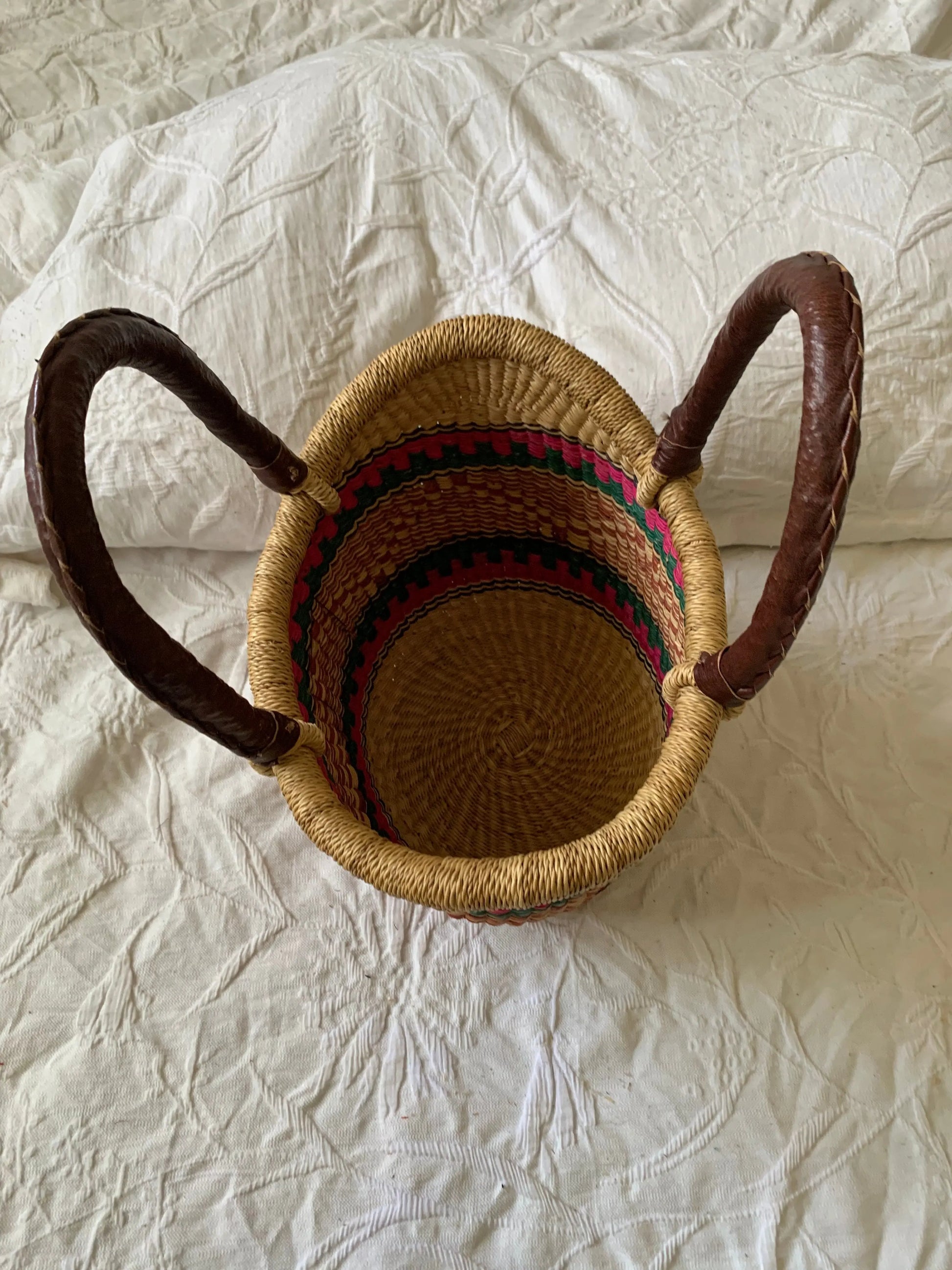 Mama Zuri Style Handbags, Wallets & Cases Sophisticated mini u shopper basket