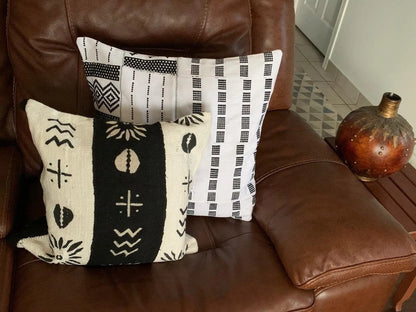 Mama Zuri Style 2 pillow case Top recommended handmade Kente and mud cushion covers