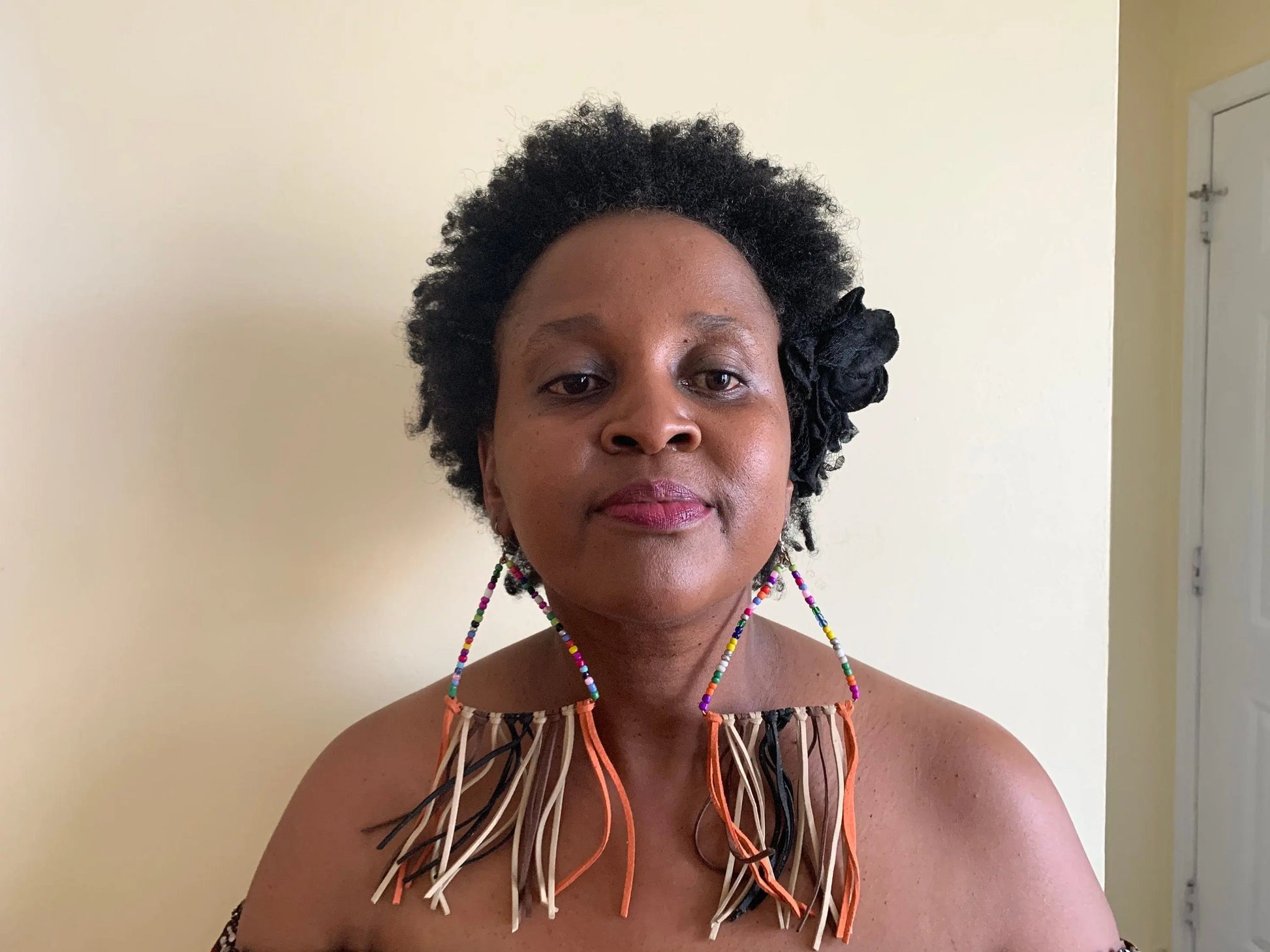 Mama Zuri Style Trendy pandemic statement earings 2021