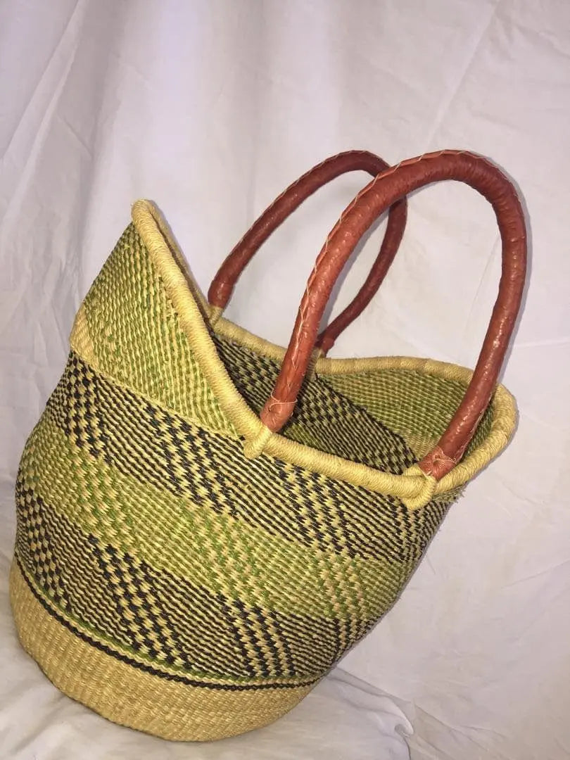 Mama Zuri Style Handbags U shopper Bolga Market Shopping basket