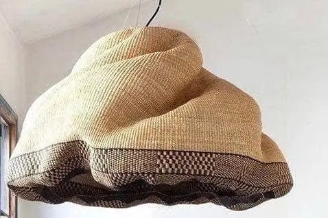 Mama Zuri Style Pendant Lighting 100 cm Width 80 cm length Unique oversize lampshade