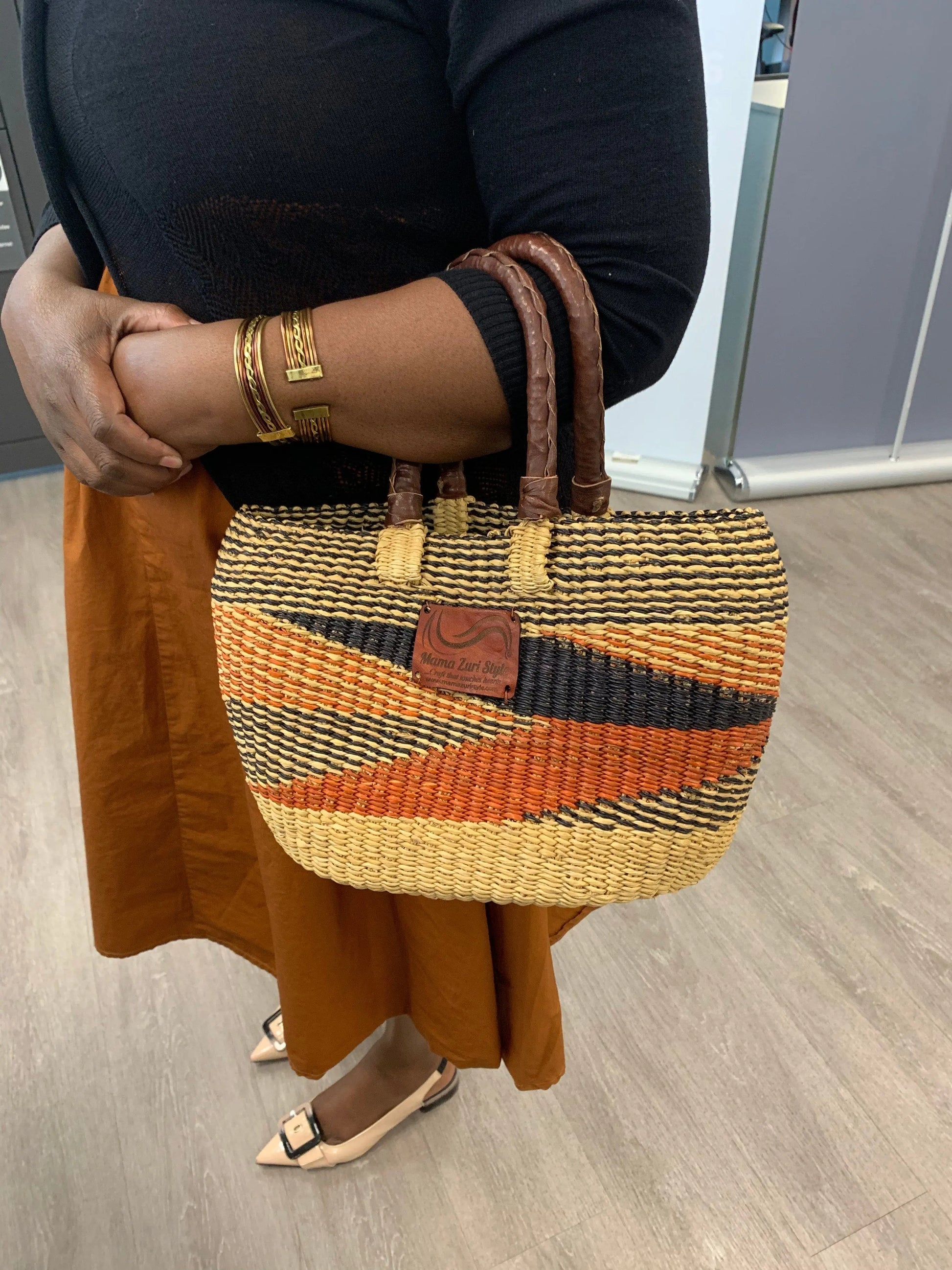 sustainable handmade basket bag quebec